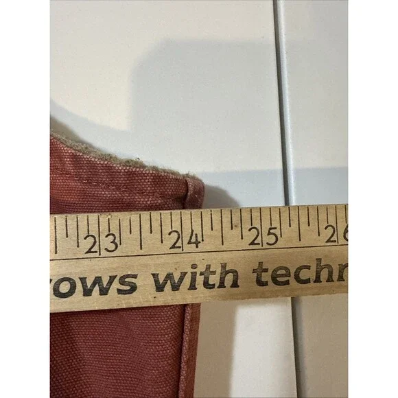 Carhartt Vintage Women’s WV001 VRS Sherpa Lined Vest Rose Size Large - Picture 7 of 10